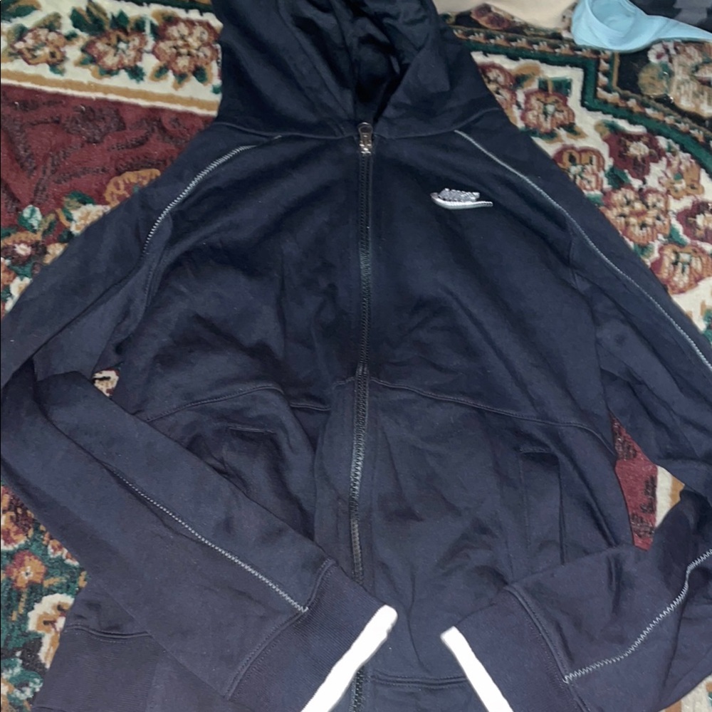 Nike Black Full-Zip Hoodie
